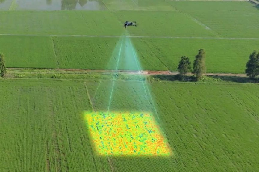 农业无人机股票_精准农业变量施肥_多光谱无人机农田监测