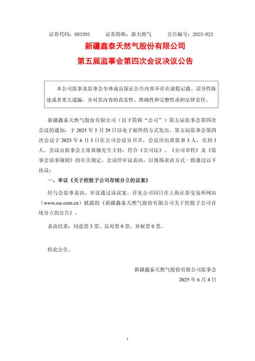 万业企业股份有限公司监事会决议_万业企业_上海万业企业股份有限公司临2025-048公告
