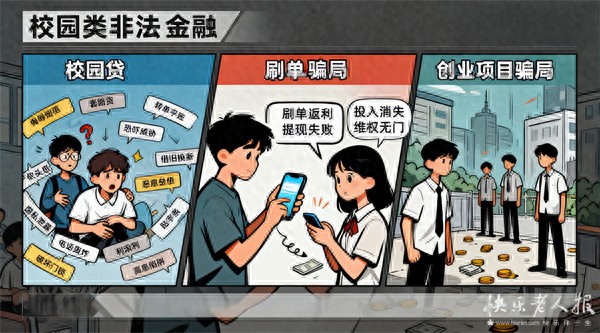 校园赚快钱陷阱多，这些非法金融骗局需警惕